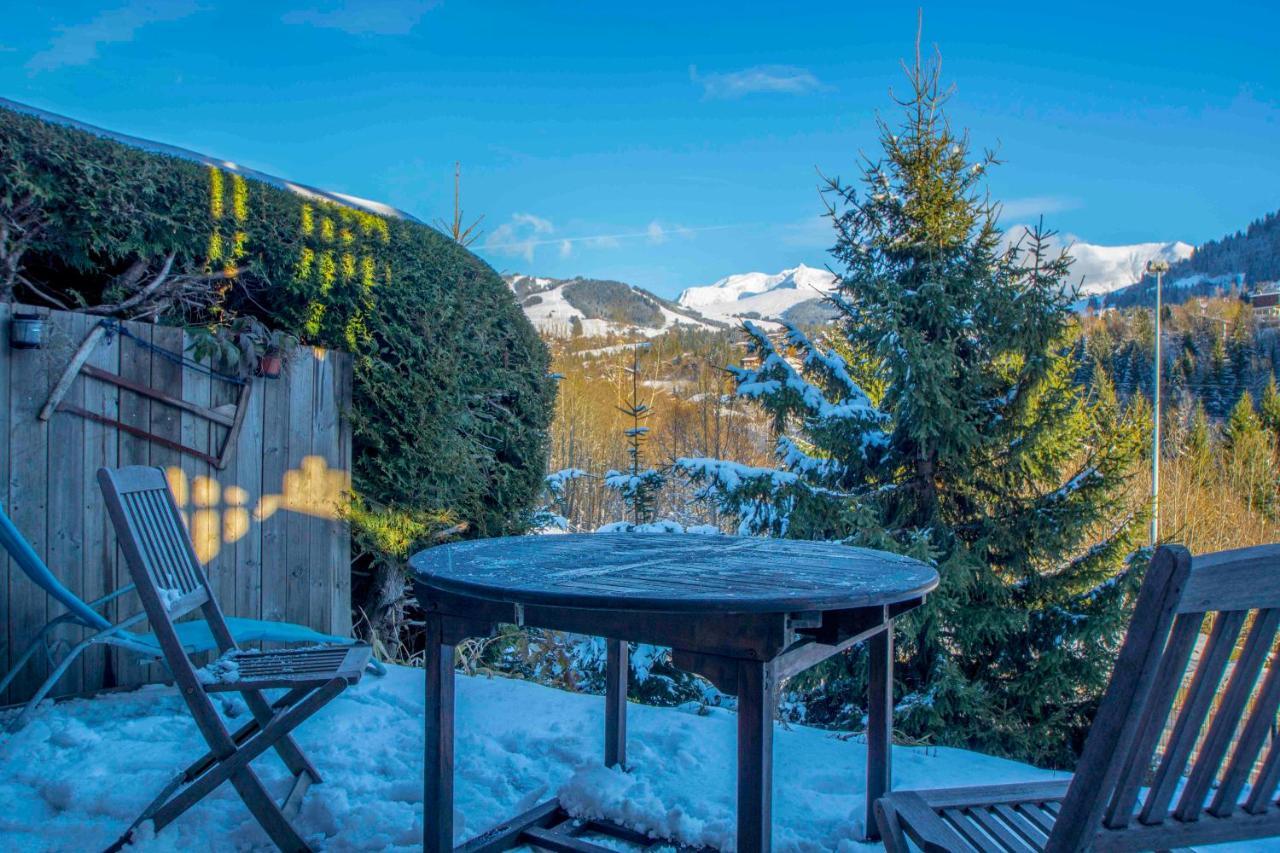 Close To The Village - Chalet 4 Bedrooms, Mont-Blanc View Межев Екстер'єр фото